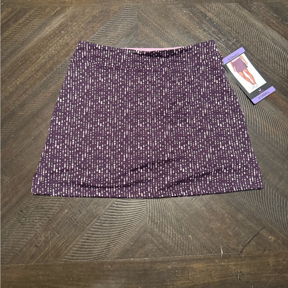 Tranquility Purple Patterned Women's Skirt/Skort